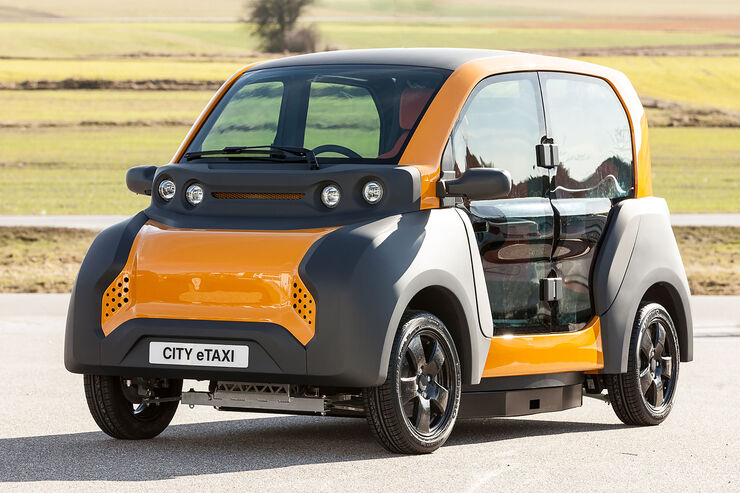 Elektro-Taxi-Konzept für die Stadt - auto motor und sport