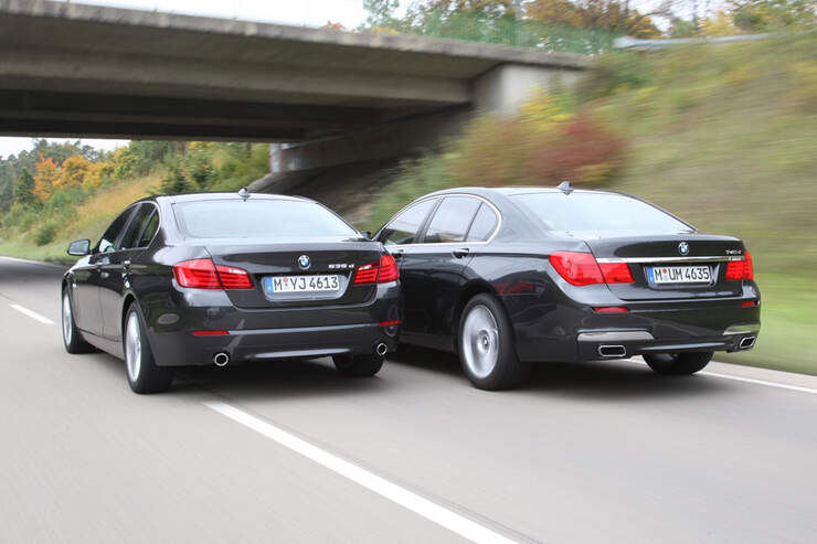 Bmw 5 vs 7