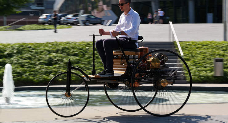 Benz Patent Motorwagen: Erstes Auto der Welt im Fahrbericht - auto