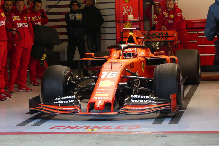 Charles Leclerc - Ferrari - Barcelona - F1-Test - 26. Februar 2019