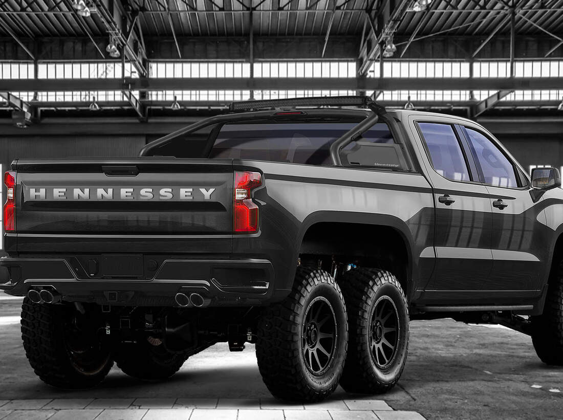 Hennessey Goliath 6x6 Chevy Wird Zum Monstertruck Auto Motor Und Sport