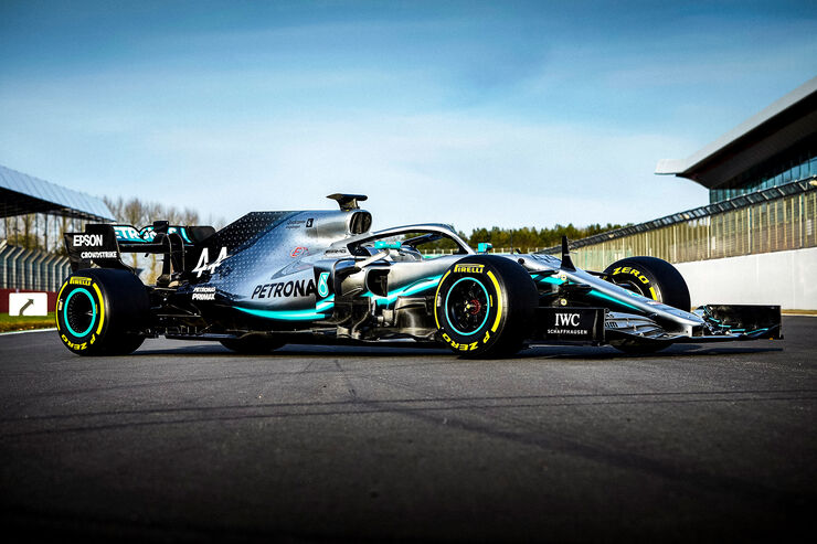 Mercedes AMG F1 W10 für die Formel-1-Saison 2019 - auto ...