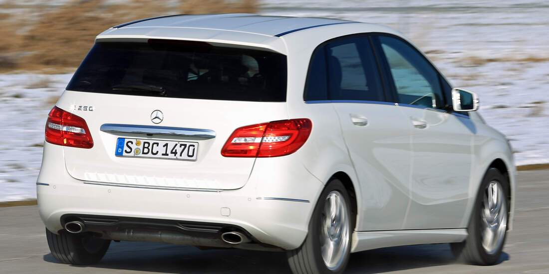 Mercedes B 250 Im Fahrbericht: Potenter Sport-B-weis - Auto Motor Und Sport