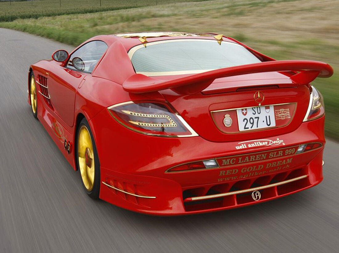 Mercedes SLR McLaren 999 Red Gold Dream: Schweizer 