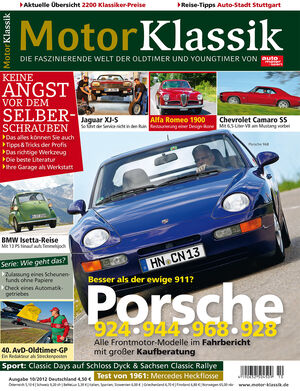 Motor Klassik Motor Klassik Heft 10/2012 - auto motor und sport