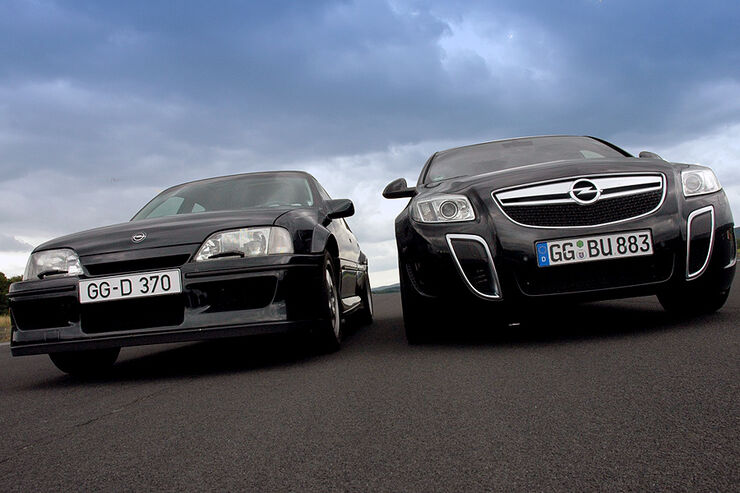 Lotus Omega und Opel Insignia OPC - auto motor und sport