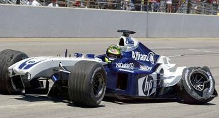 GP USA: Schwerer Unfall von Ralf Schumacher - auto motor ...