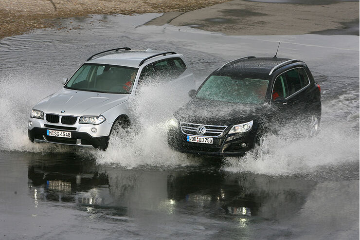 Сравнение bmw x3 tiguan